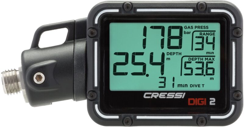 Cressi DIGI2 DIGITAL CONSOLE BLACK - Image 8