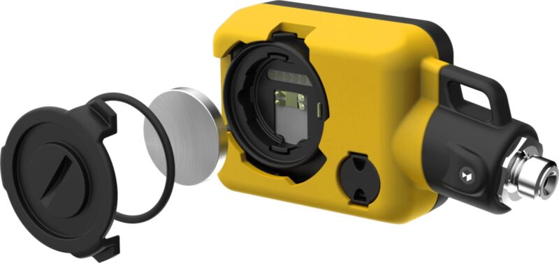 Cressi DIGI DIGITAL PRESSURE GAUGE YELLOW BAR