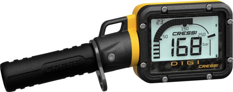 Cressi DIGI DIGITAL PRESSURE GAUGE YELLOW BAR - Image 2