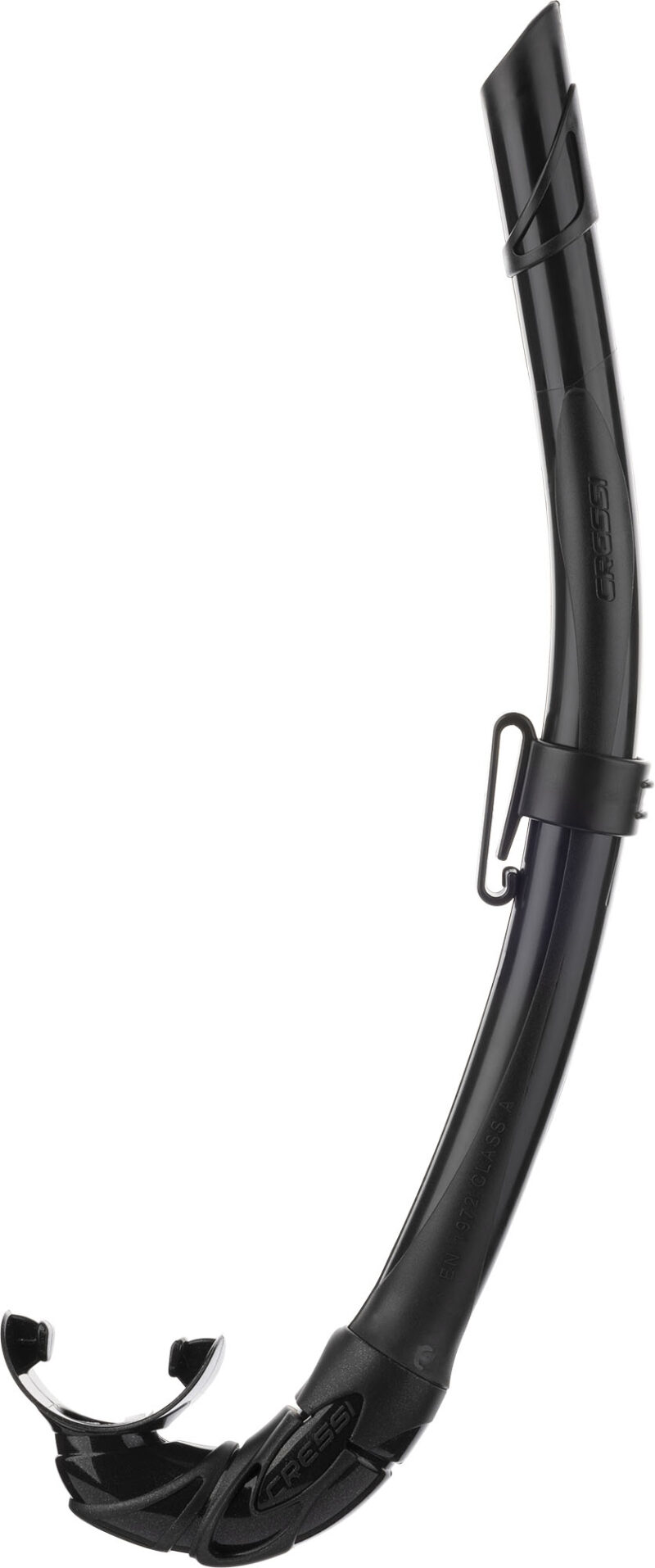 Cressi CORSICA SNORKEL SIL. BLACK/TUBE BLACK - Image 2