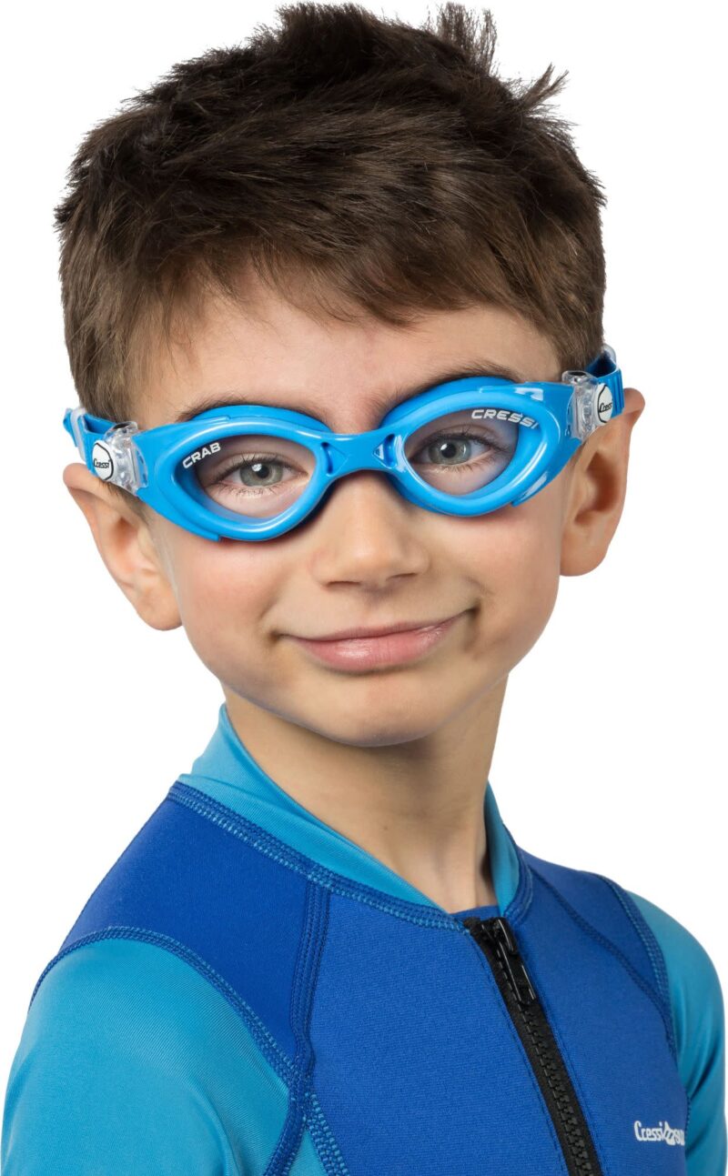 Cressi CRAB KID GOGGLES MATTE BLUE - Image 4