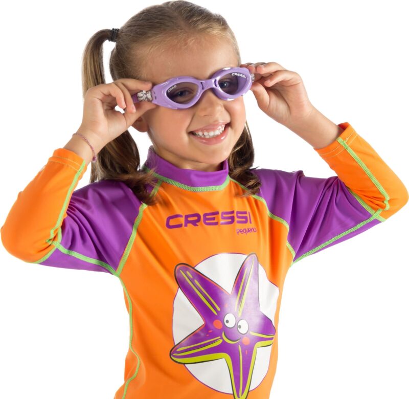 Cressi CRAB KID GOGGLES LILAC/FRAME LILAC - Image 3