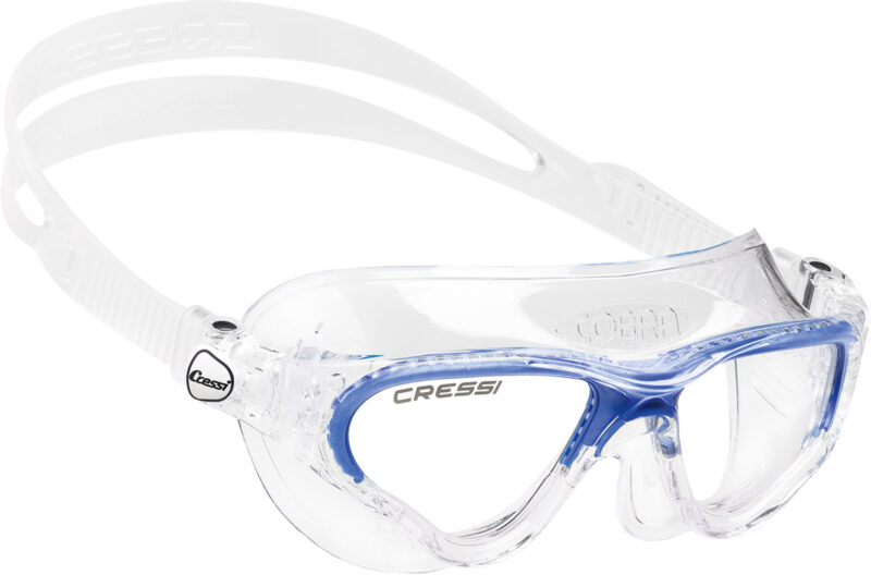 Cressi COBRA GOGGLES CLEAR/FRAME CLEAR BLUE - Image 2