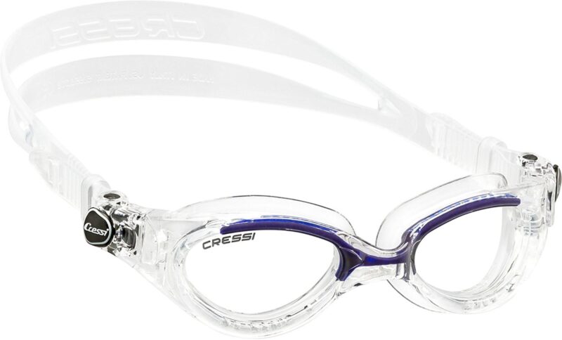 Cressi FLASH LADY GOGGLES CLEAR/FRAME CLEAR BLUE - Image 2