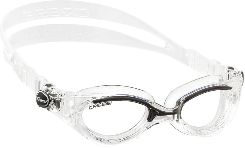 Cressi FLASH LADY GOGGLES CLEAR/FRAME CLEAR BLACK - Image 2