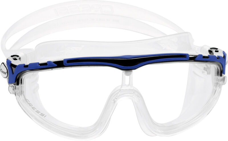 Cressi SKYLIGHT GOGGLES SIL CLEAR/FRAME BLACK BLUE - Image 2