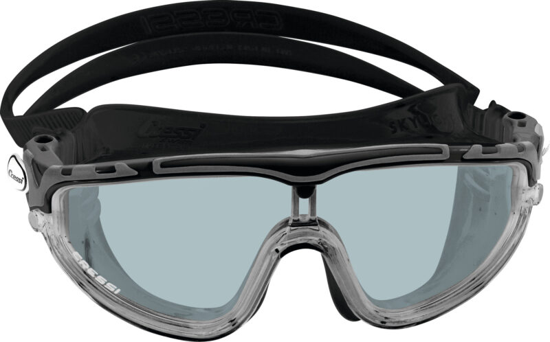 Cressi SKYLIGHT GOGGLES SIL BLACK/FRAME BLACK SMOKED LENS - Image 2