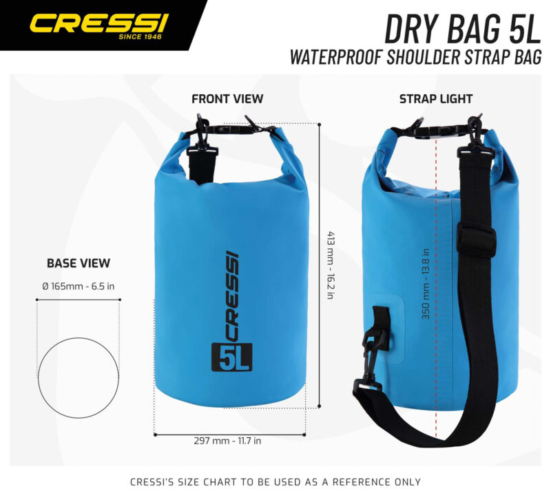 Cressi DRY BAG ORANGE 10lt
