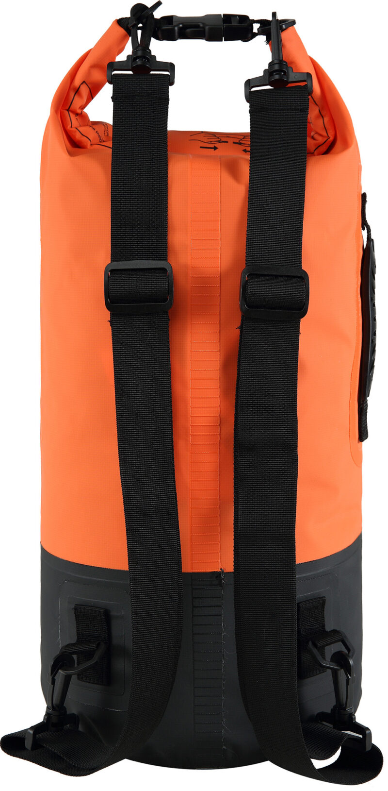 Cressi DRY BAG PREMIUM 20L BI-COLOR BLACK ORANGE - Image 8