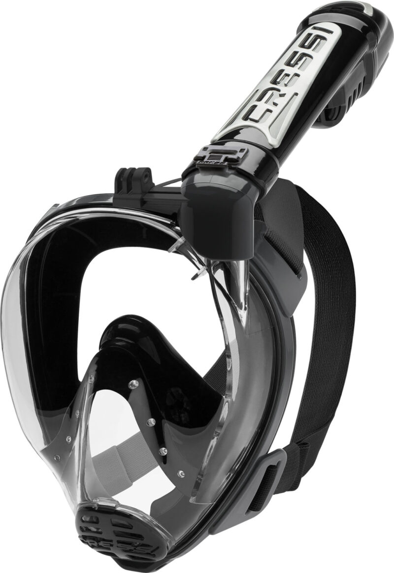 Cressi DUKE ACTION FULL FACE MASK BLACK/BLACK S/M - Image 4