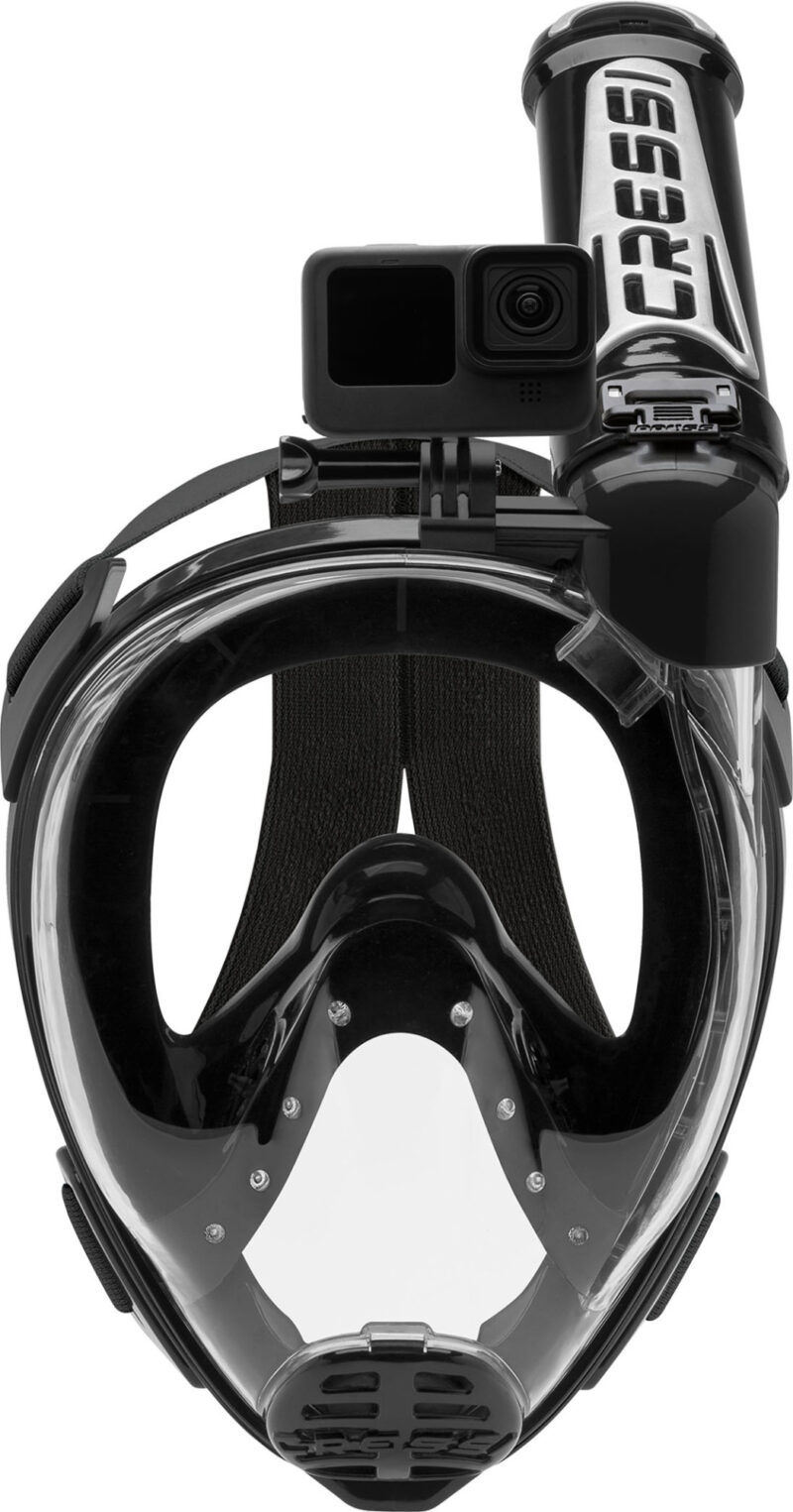 Cressi DUKE ACTION FULL FACE MASK BLACK/BLACK S/M - Image 6