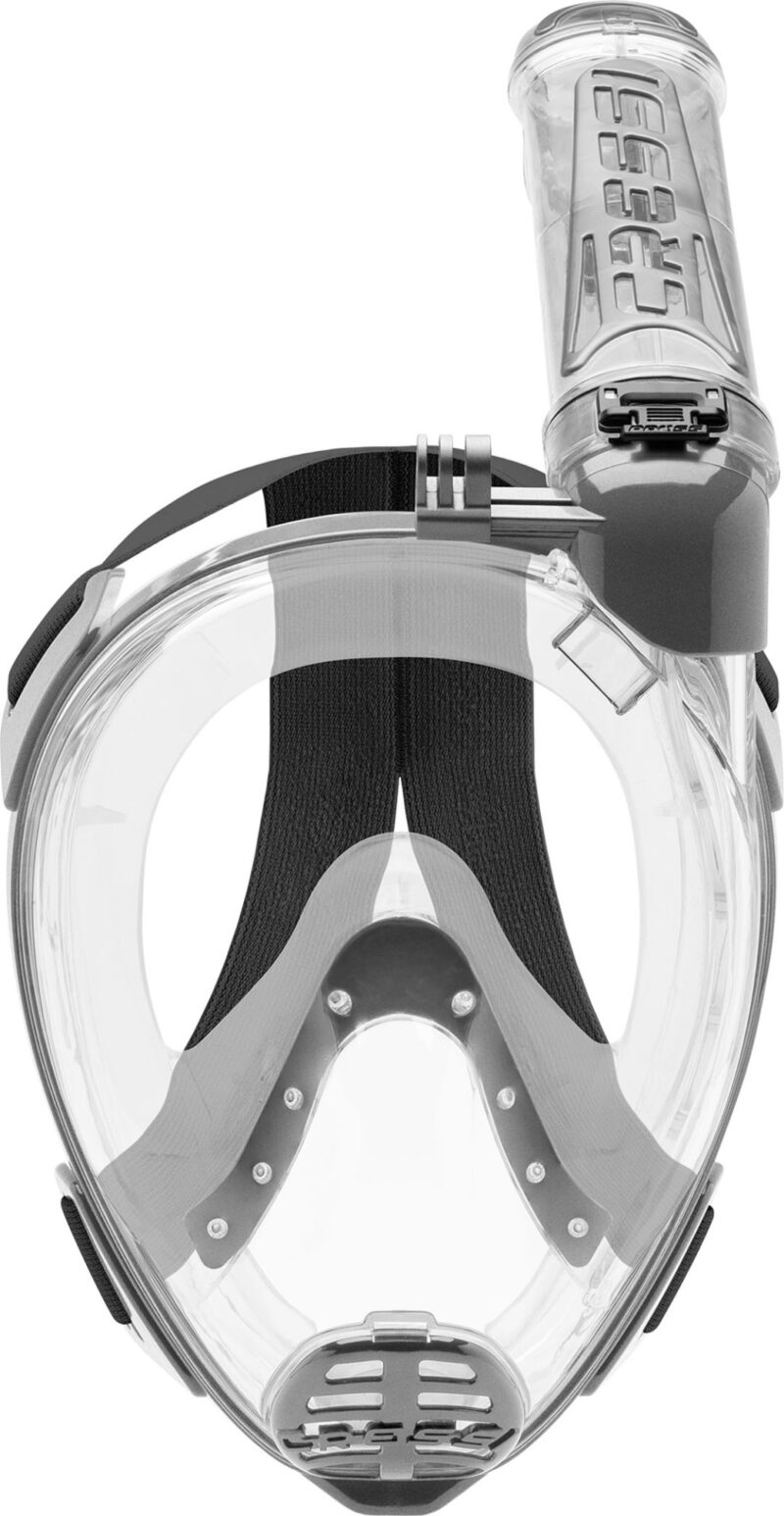 Cressi DUKE ACTION FULL FACE MASK CLEAR/SILVER S/M