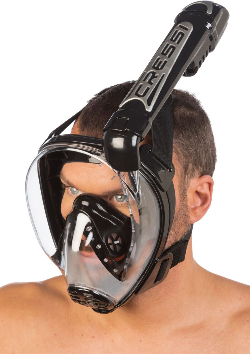 Cressi DUKE DRY FULL FACE MASK BLACK/BLACK M/L - Image 7