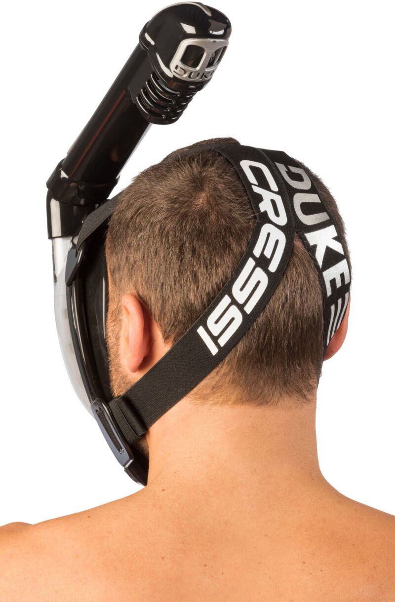 Cressi DUKE DRY FULL FACE MASK BLACK/BLACK M/L - Image 8