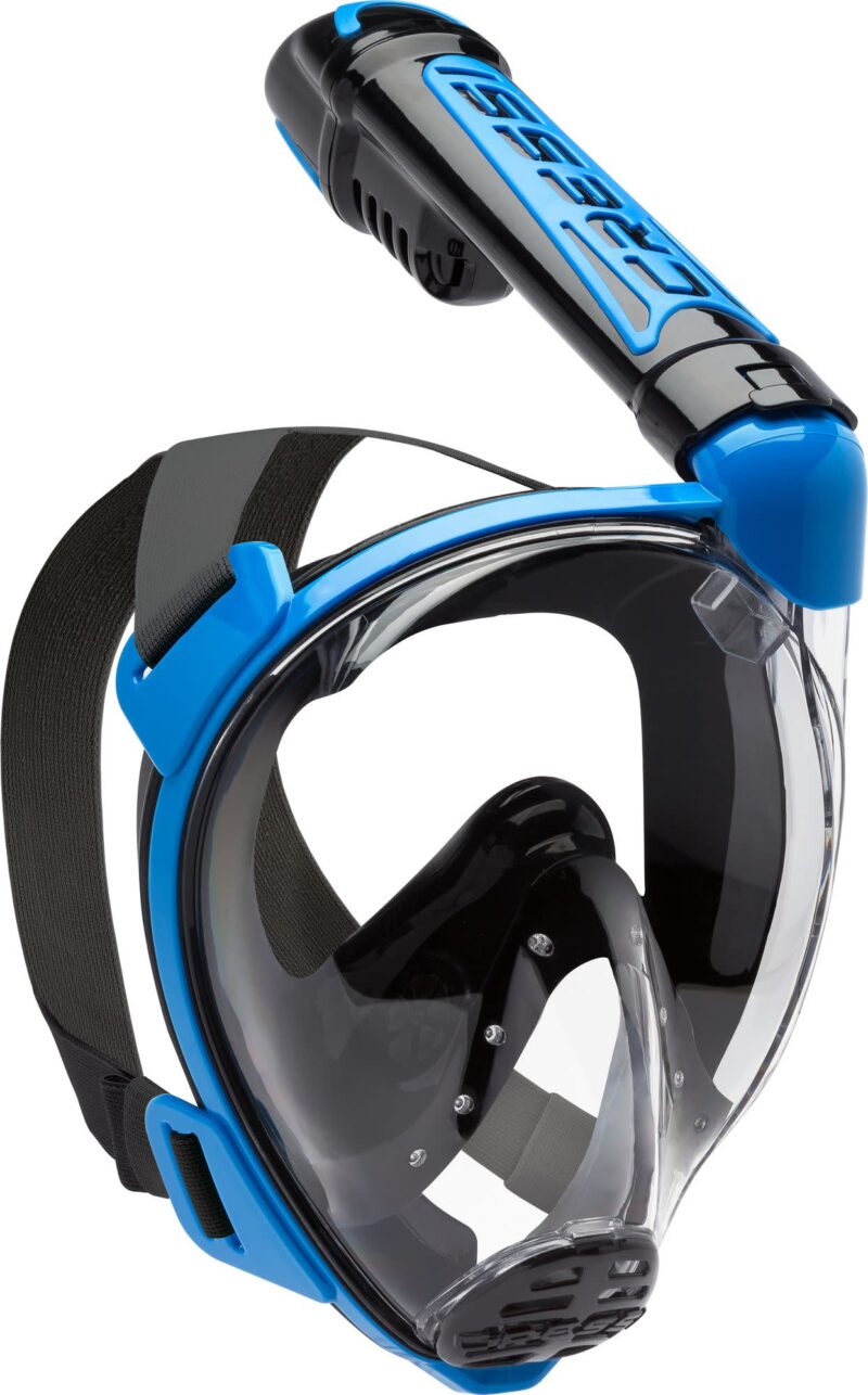 Cressi DUKE DRY FULL FACE MASK BLACK/BLUE S/M - Image 4