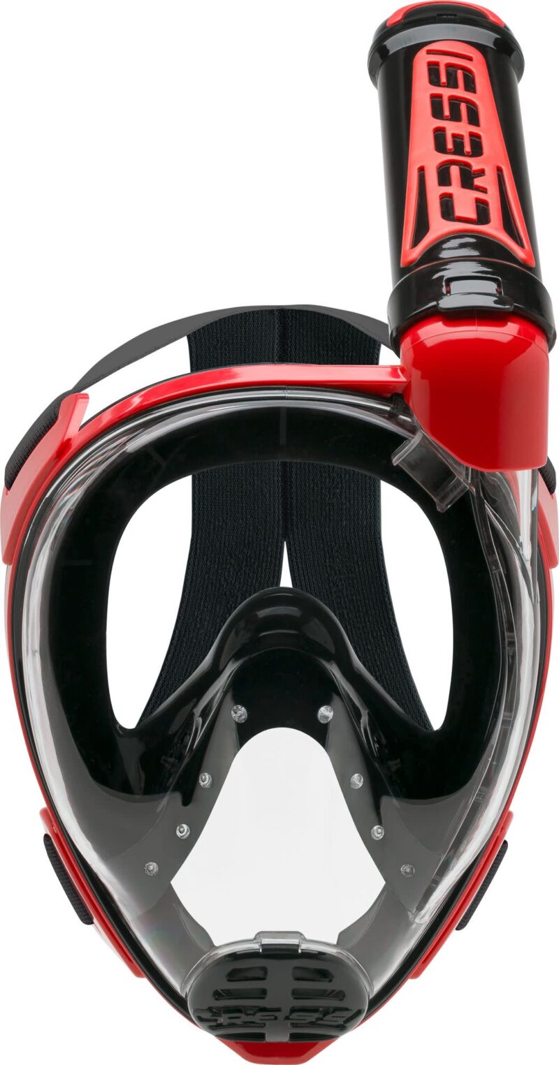 Cressi DUKE DRY FULL FACE MASK BLACK/RED M/L
