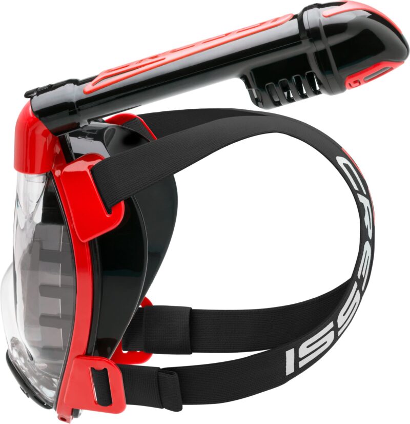 Cressi DUKE DRY FULL FACE MASK BLACK/RED S/M - Image 6