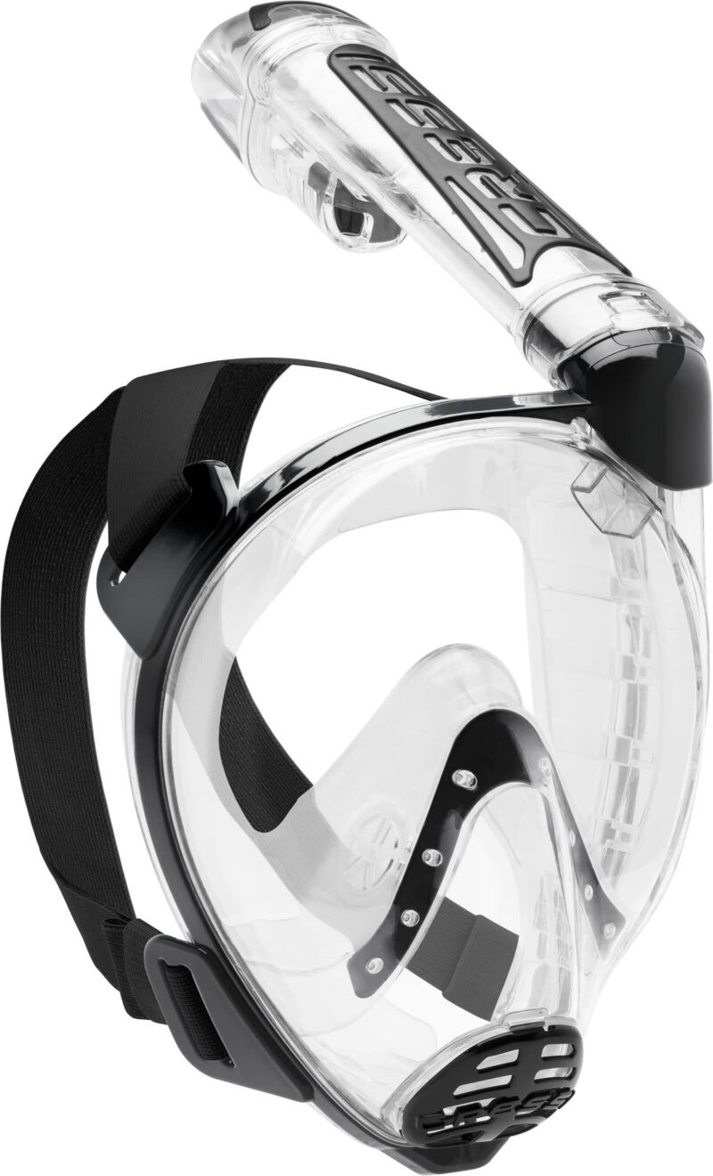 Cressi DUKE DRY FULL FACE MASK CLEAR/BLACK M/L - Image 2