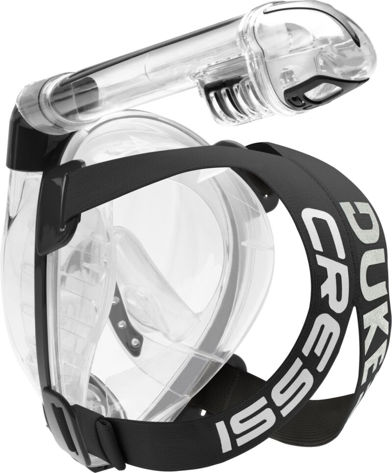 Cressi DUKE DRY FULL FACE MASK CLEAR/BLACK M/L - Image 4