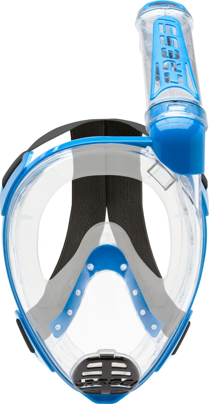 Cressi DUKE DRY FULL FACE MASK CLEAR/BLUE M/L - Image 4