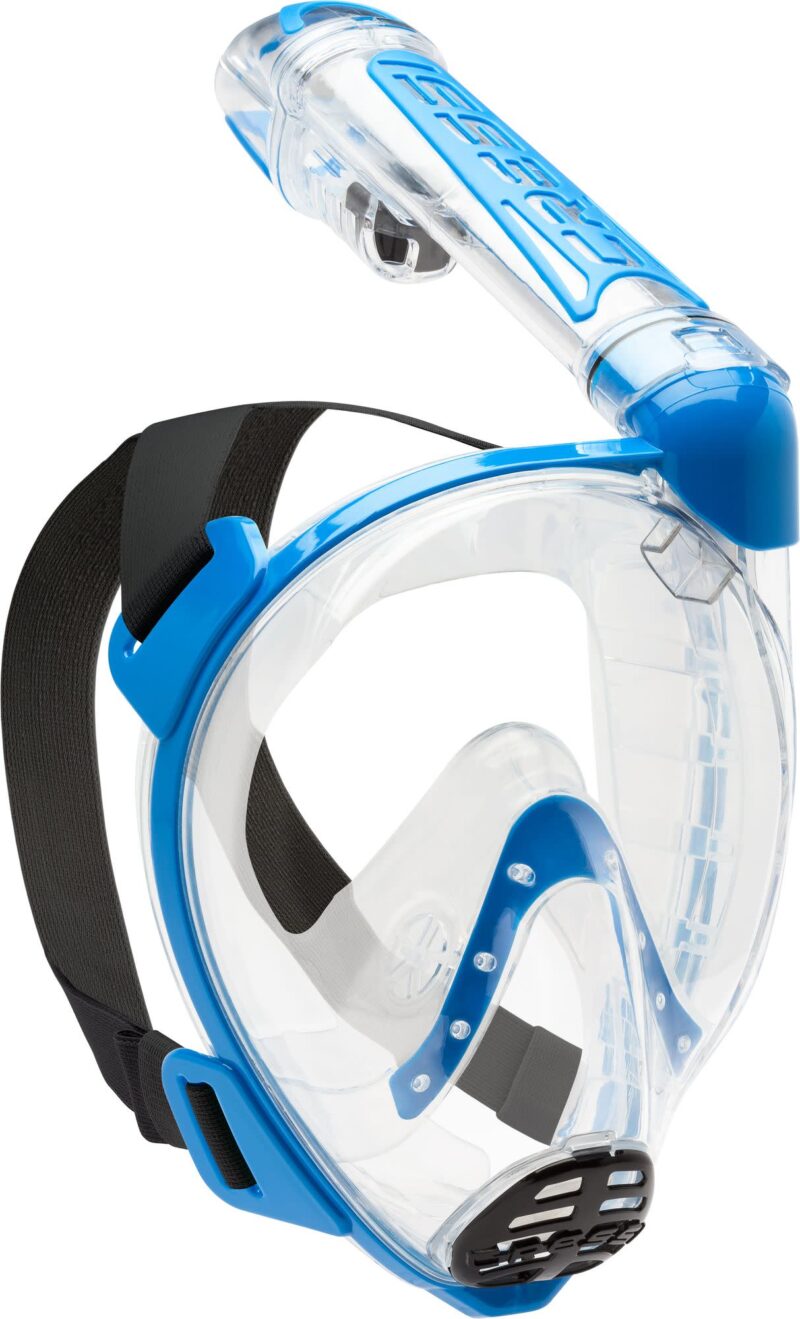 Cressi DUKE DRY FULL FACE MASK CLEAR/BLUE M/L - Image 6
