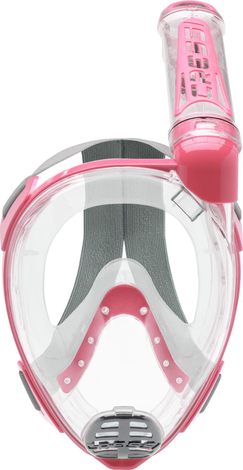 Cressi DUKE DRY FULL FACE MASK CLEAR/PINK M/L - Image 2