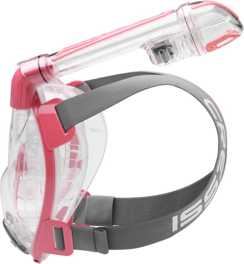 Cressi DUKE DRY FULL FACE MASK CLEAR/PINK M/L - Image 5