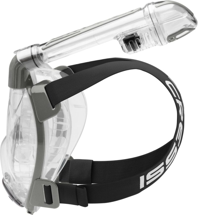 Cressi DUKE DRY FULL FACE MASK CLEAR/SILVER M/L - Image 5