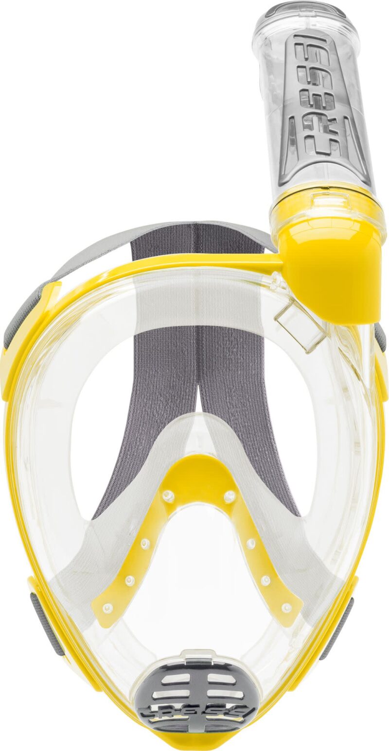 Cressi DUKE DRY FULL FACE MASK CLEAR/YELLOW S/M - Image 2