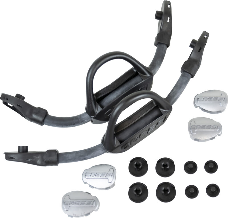 Cressi EBS STRAPS REACTION/FROG PLUS SHORT FIT (2pcs)