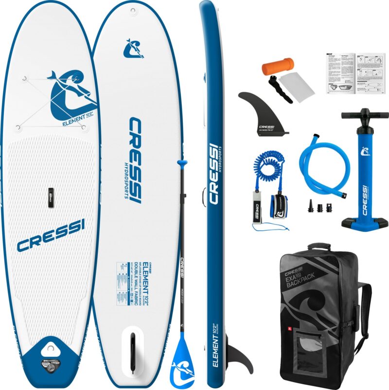 Cressi ELEMENT ALL ROUND ISUP SET WHITE/BLUE 10'2'' - Image 6