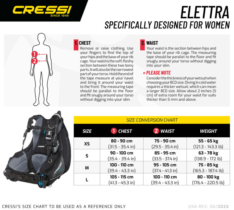 Cressi ELETTRA BCD XS - Image 4