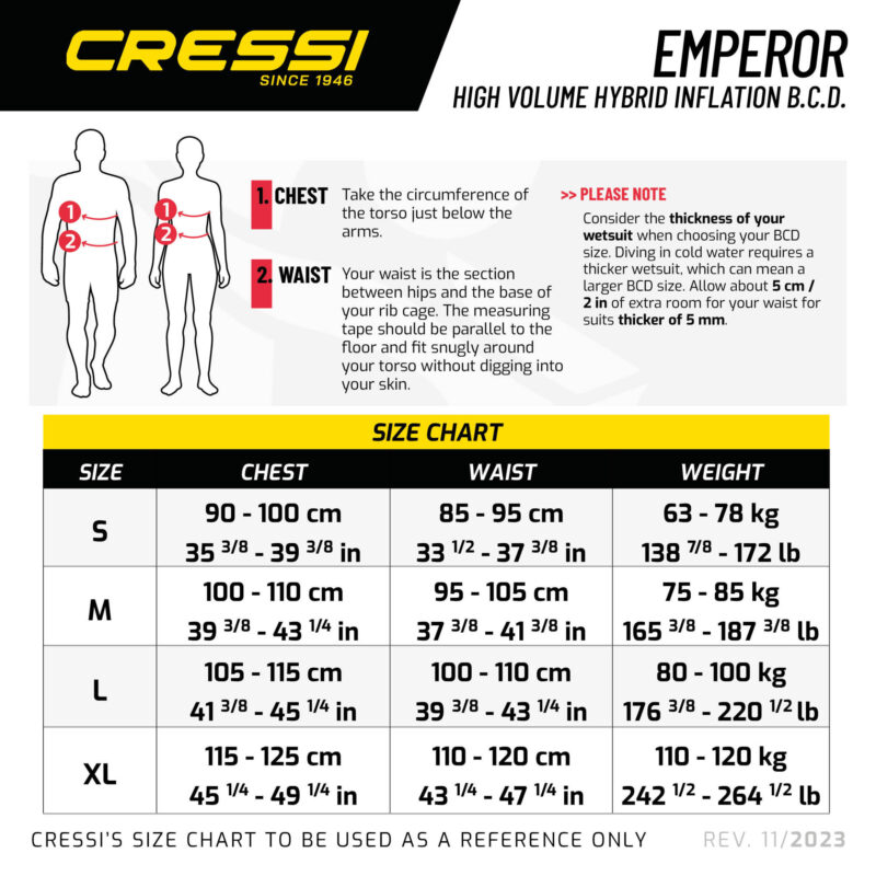 Cressi EMPEROR BCD XL - Image 25
