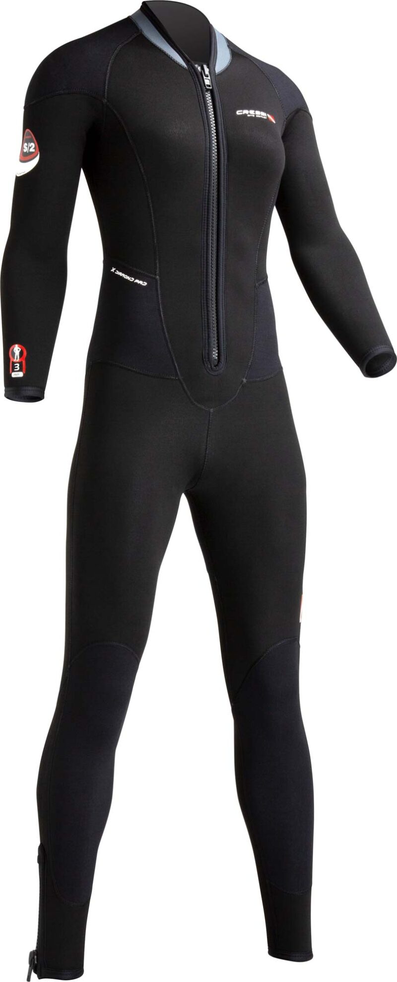 Cressi ENDURANCE LADY MONOPIECE WETSUIT 3mm M/3 - Image 3