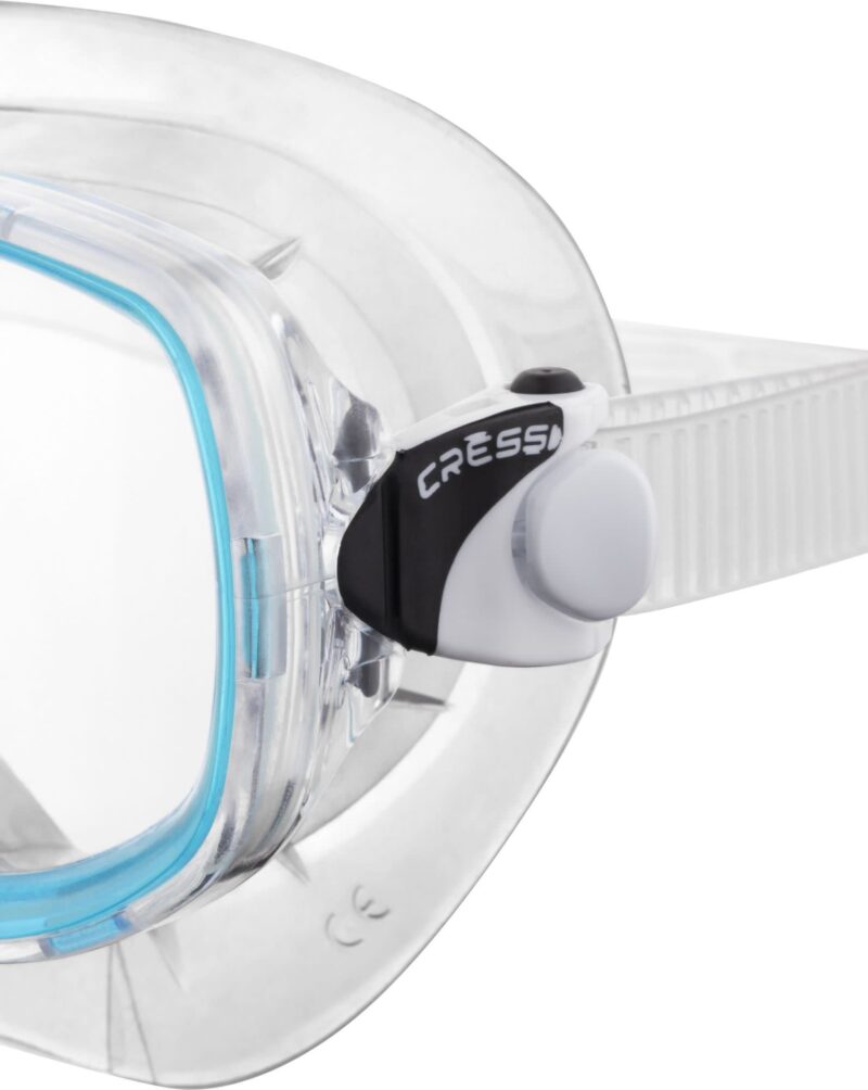 Cressi ESTRELLA MASK CLEAR/AQUAMARINE - Image 3