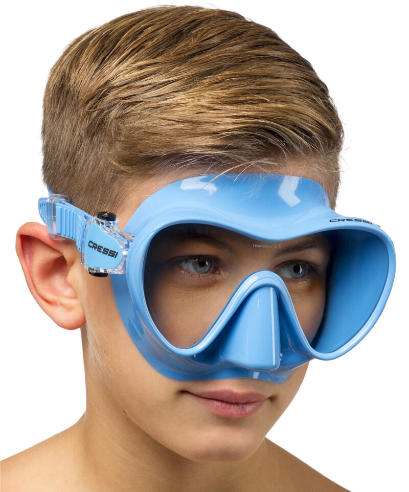 Cressi F1 SMALL MASK BLUE - Image 7