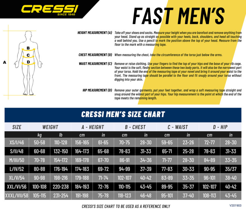 Cressi FAST MAN MONOPIECE WETSUIT 7mm 2XL/6 - Image 6