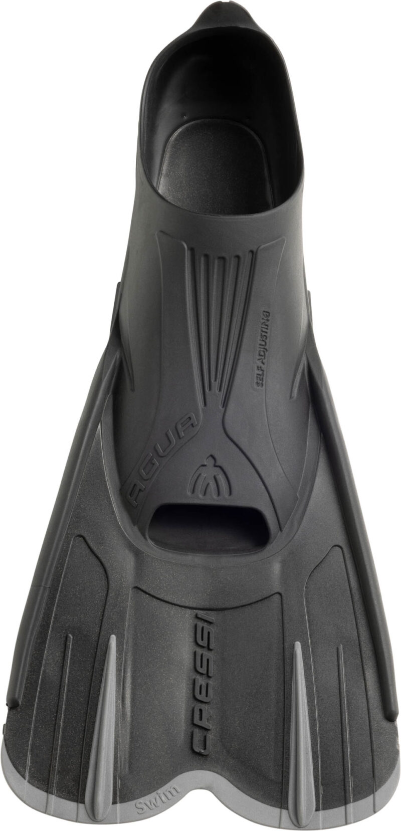 Cressi AGUA SHORT FINS BLACK/SILVER 47/48 - Image 2