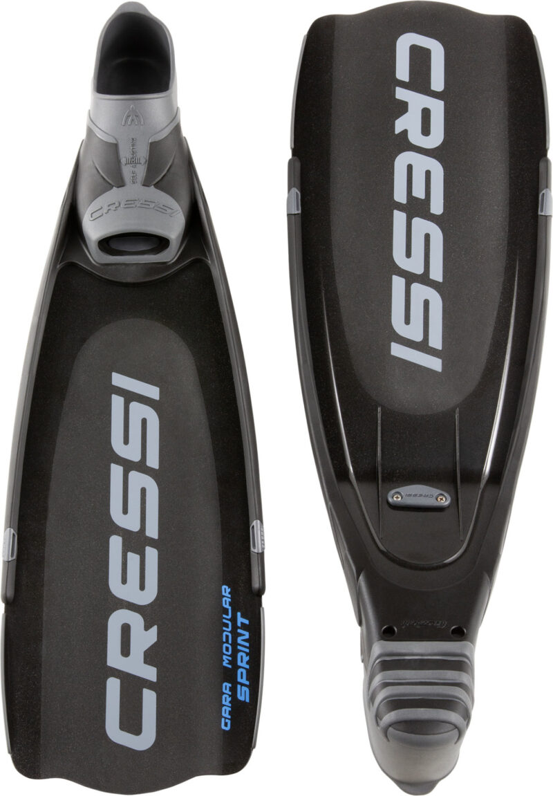 Cressi GARA MODULAR SPRINT FINS BLACK 42/43 - Image 2