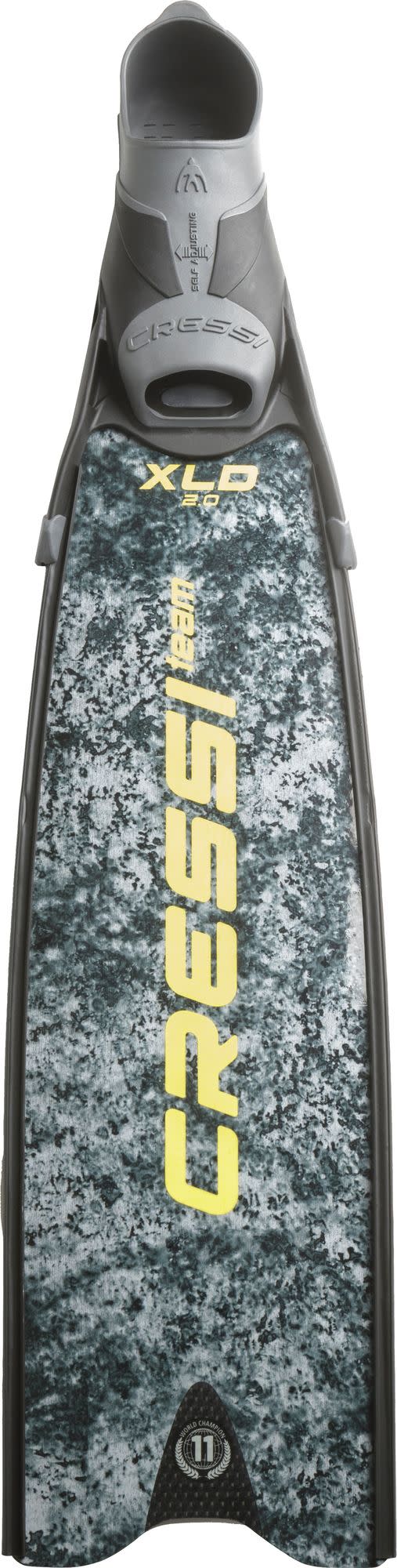 Cressi GARA TURBO CARBON FINS XLD GREY CAMOU 42/43