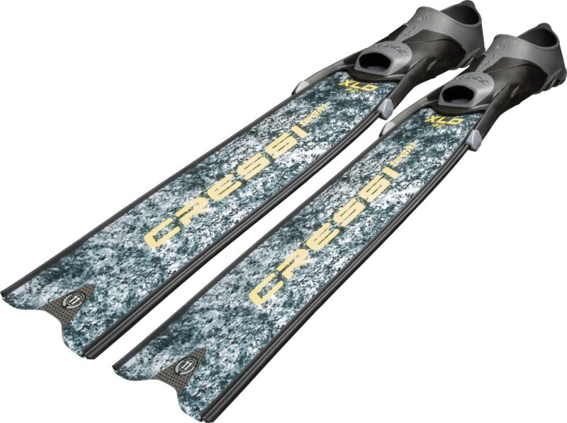 Cressi GARA TURBO CARBON FINS XLD GREY CAMOU 42/43 - Image 3