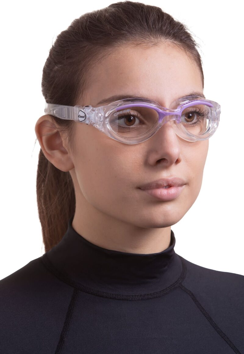 Cressi FLASH LADY GOGGLES CLEAR/FRAME CLEAR LILAC - Image 3