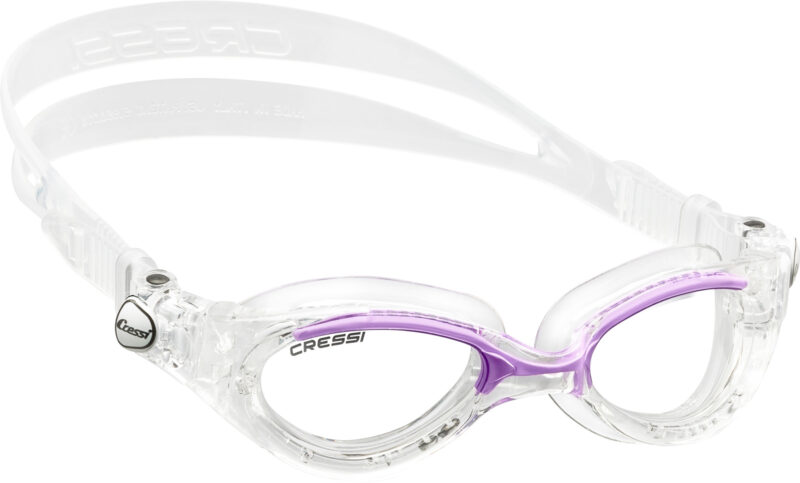 Cressi FLASH LADY GOGGLES CLEAR/FRAME CLEAR LILAC - Image 2