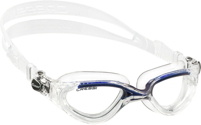 Cressi FLASH GOGGLES CLEAR/FRAME CLEAR BLUE - Image 3