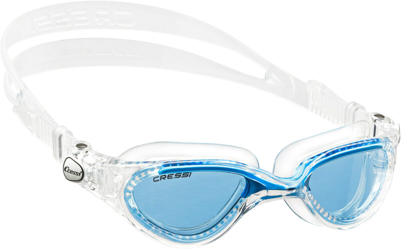 Cressi FLASH GOGGLES CLEAR/FRAME CLEAR BLUE AZURE LENS - Image 2