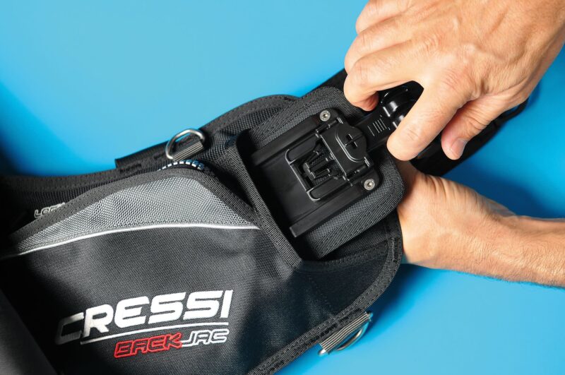 Cressi FLAT LOCK AID SYSTEM WEIGHT POCKET 4.5 kg - Image 7
