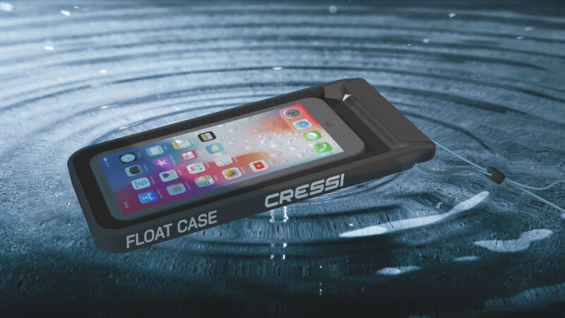 Cressi FLOAT CASE FLOATING DRY PHONE CASE BLACK 7'' - Image 6