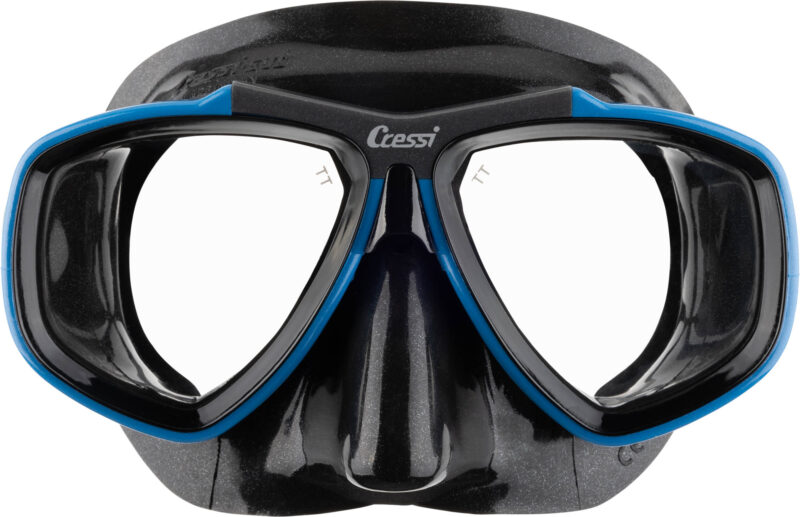Cressi FOCUS MASK SIL BLACK/FRAME BLUE - Image 3