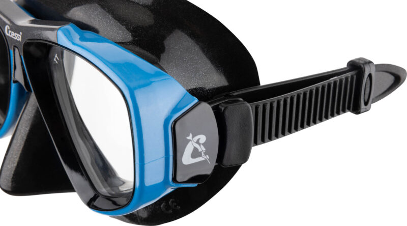 Cressi FOCUS MASK SIL BLACK/FRAME BLUE - Image 5