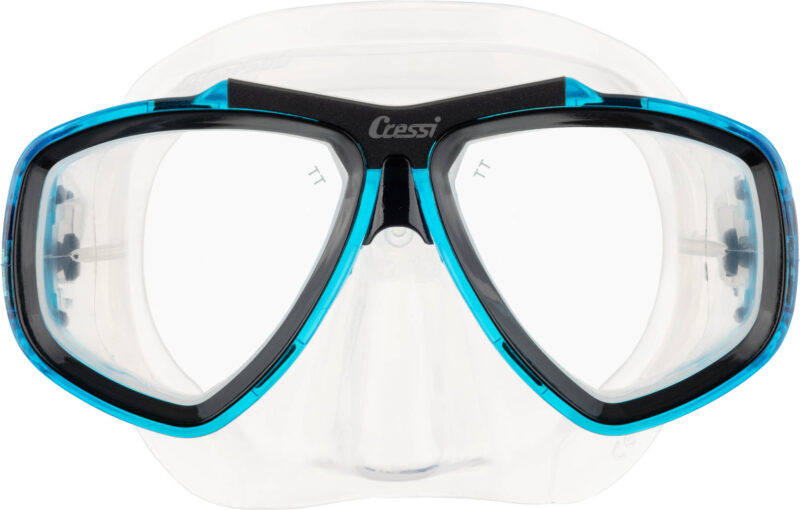 Cressi FOCUS MASK SIL CLEAR/FRAME AQUAMARINE - Image 3